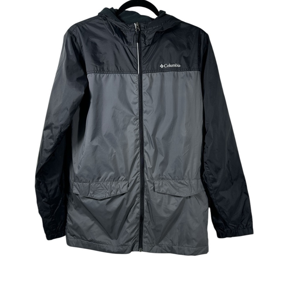 Columbia Sportswear Rain-Zilla Fleece Lined Hooded Jacket Sz YXL (18-20)